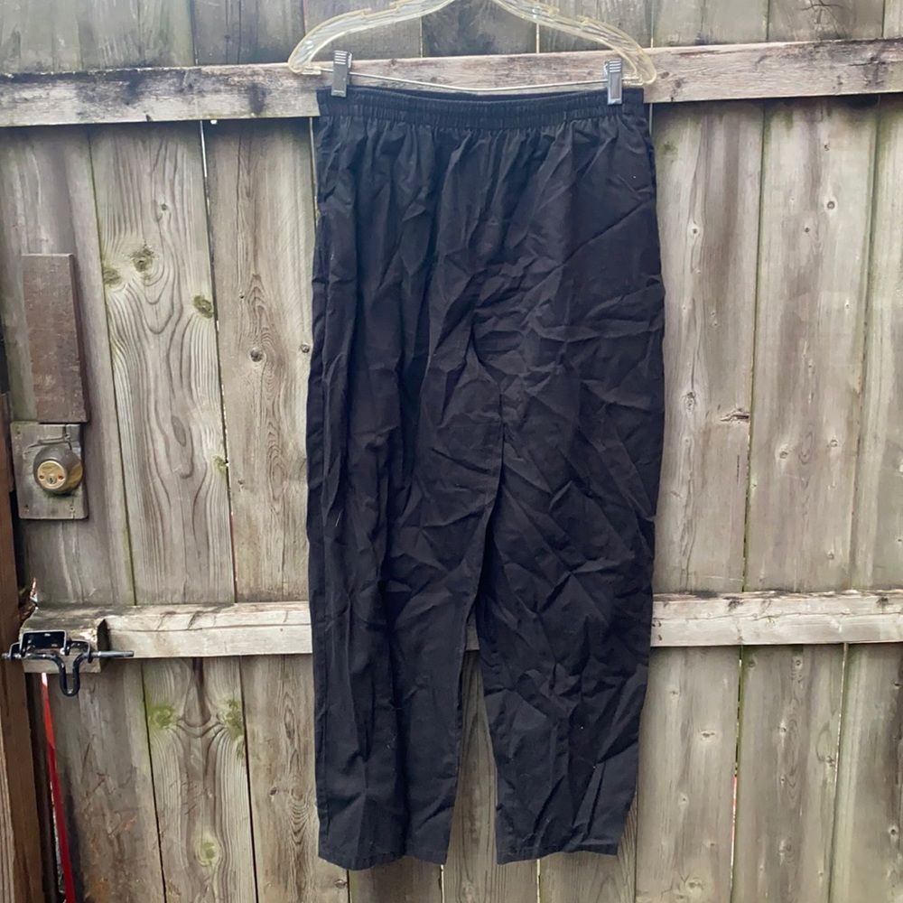 Black scrub pants sz. L